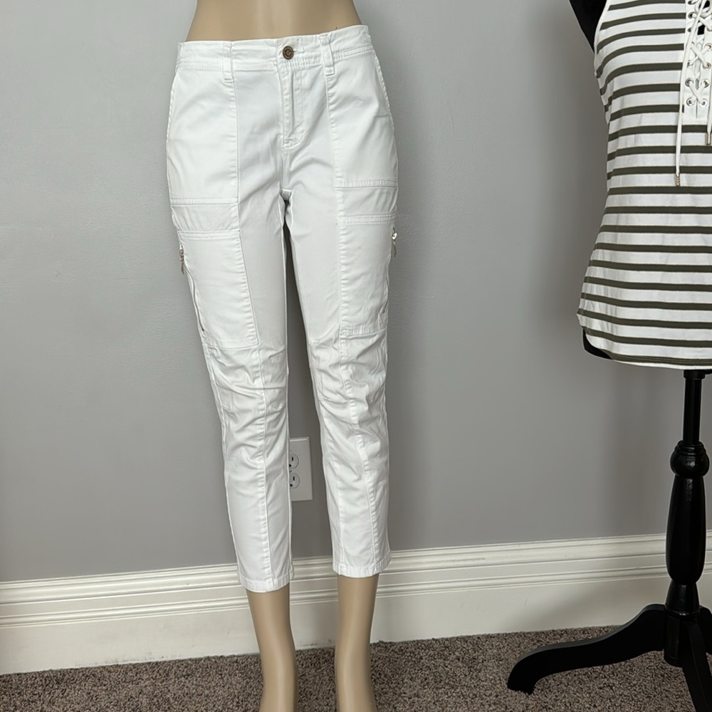White Cotton Crop jean